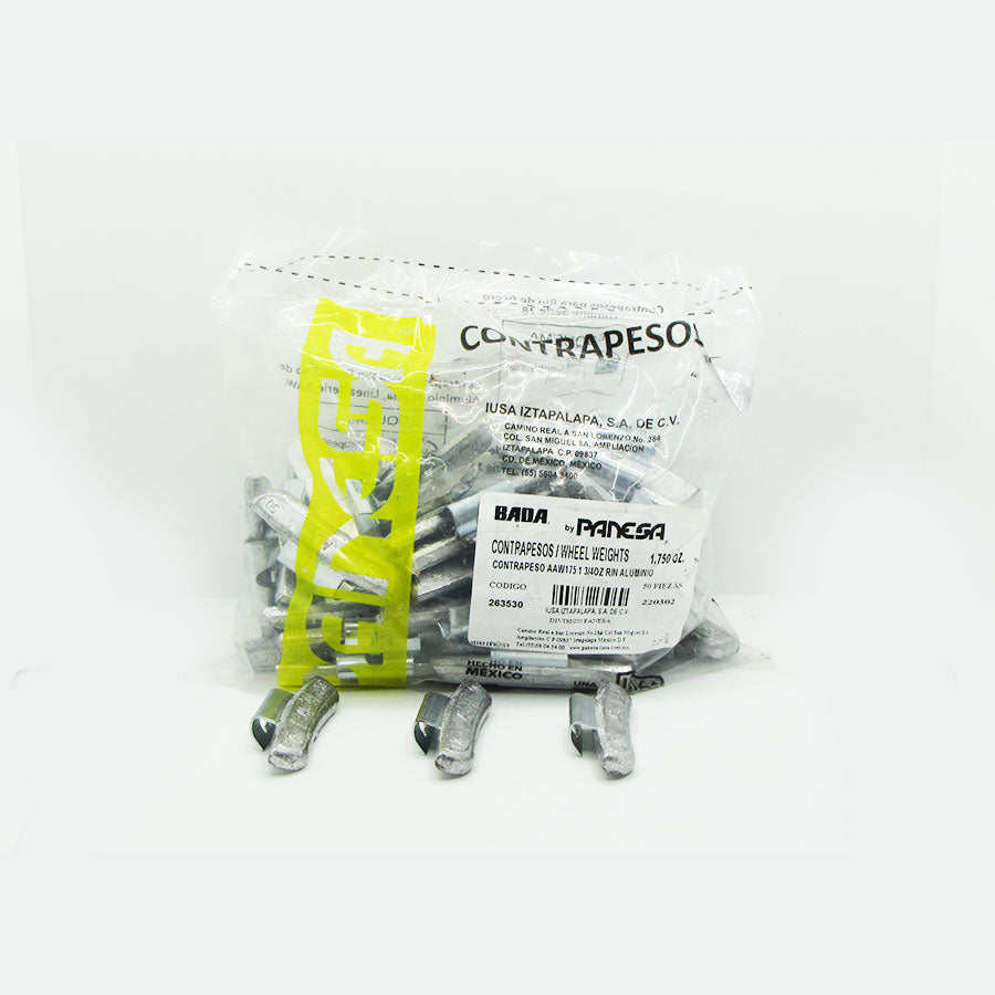 Contrapeso Plomo Rin Aluminio Panesa 1.750 oz